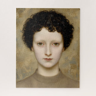 Puzzle Inteligencia delicada: un retrato de arte fino