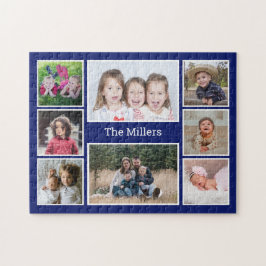 Puzzle Intercalación personalizada 8 Fotografía Nombre de