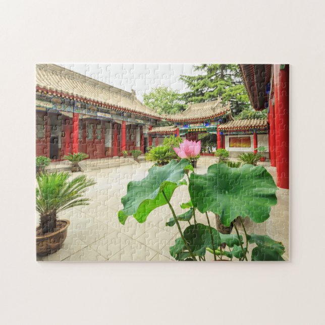 Puzzle Interior de la Pagoda de China (Horizontal)