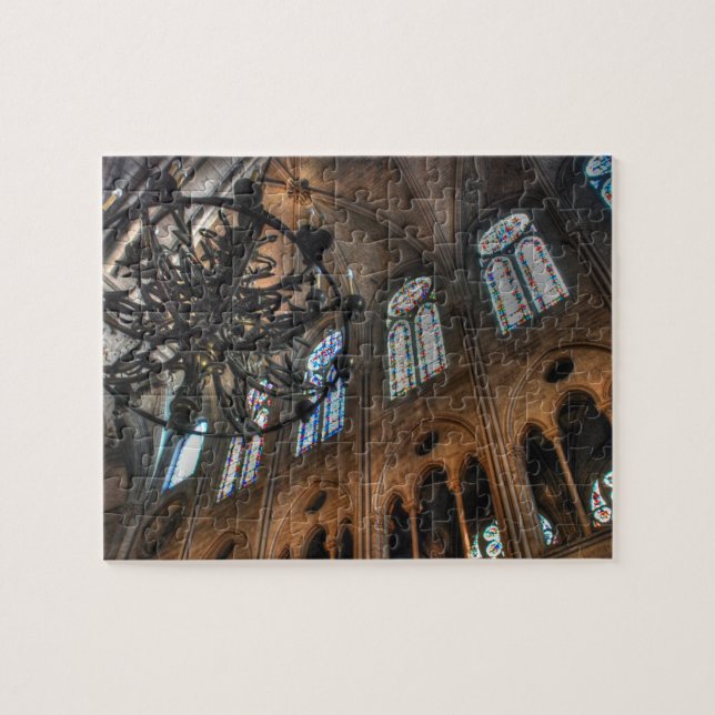 Puzzle Interior de Notre Dame (Horizontal)