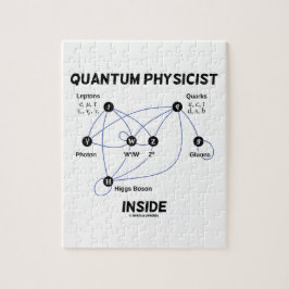 Puzzle Interior del físico de Quantum (bosón de Higgs del