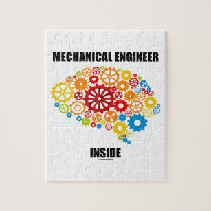 Puzzle Interior del ingeniero industrial (cerebro de los
