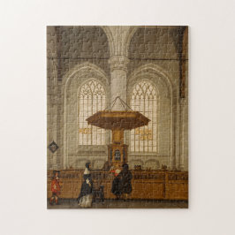 Puzzle Interior del Laurenskerk en Rotterdam, 1662