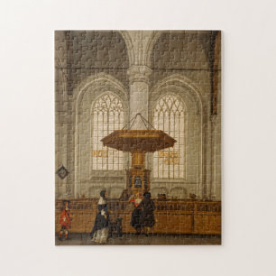 Puzzle Interior del Laurenskerk en Rotterdam, 1662