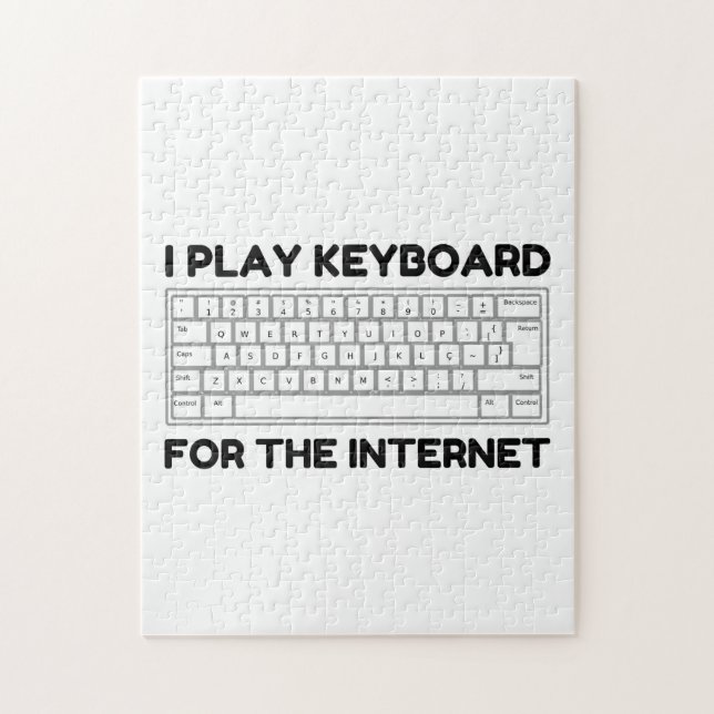 Puzzle Internet de teclado (Vertical)