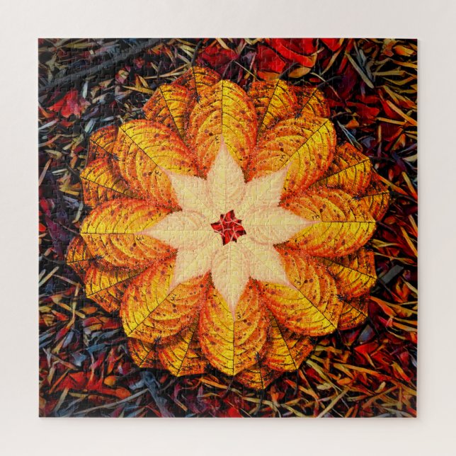 Puzzle Interruptor de Flor de Hoja (Vertical)