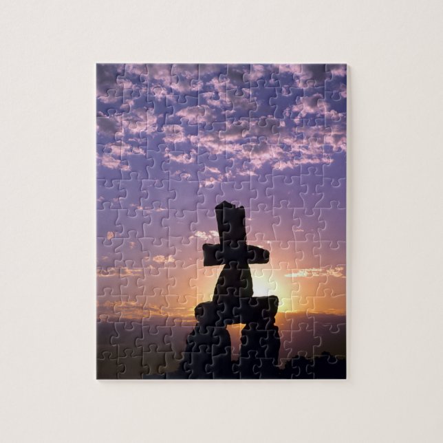 Puzzle Inukshuk Territorios del Noroeste, Canadá (Vertical)