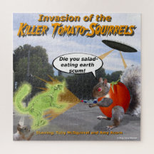 Invasión de las ardillas asesinas de tomate