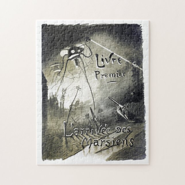 Puzzle Invasión extranjera vintage guerra mundial de pelí (Vertical)