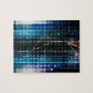 Puzzle Investigación científica y ciencia del ADN gené