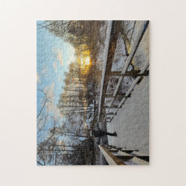 Puzzle “Invierno en Bispingen"