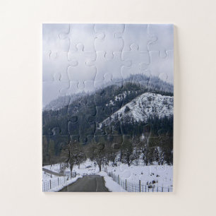 Puzzle Invierno en el país......