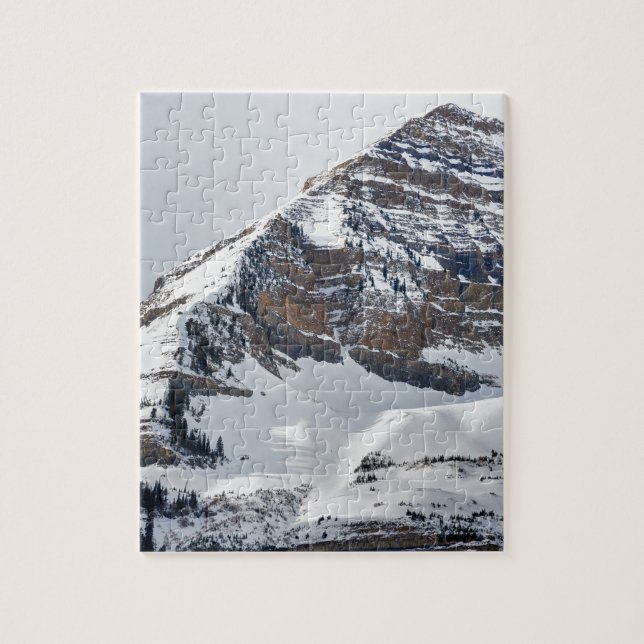 Puzzle Invierno en Mt Timpanogos - Sundance - Utah (Vertical)