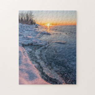 Puzzle Invierno en Two Harbors Minnesota