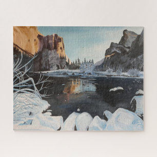Puzzle Invierno en Yosemite, de Gary Poling