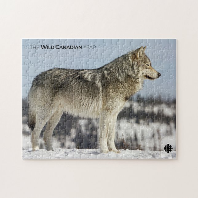 Puzzle Invierno - Lobo (Horizontal)