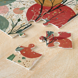 Puzzle Invierno / Navidades Resumen de arte en mosaico