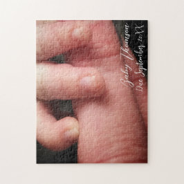 Puzzle Invitación de embarazo personalizada