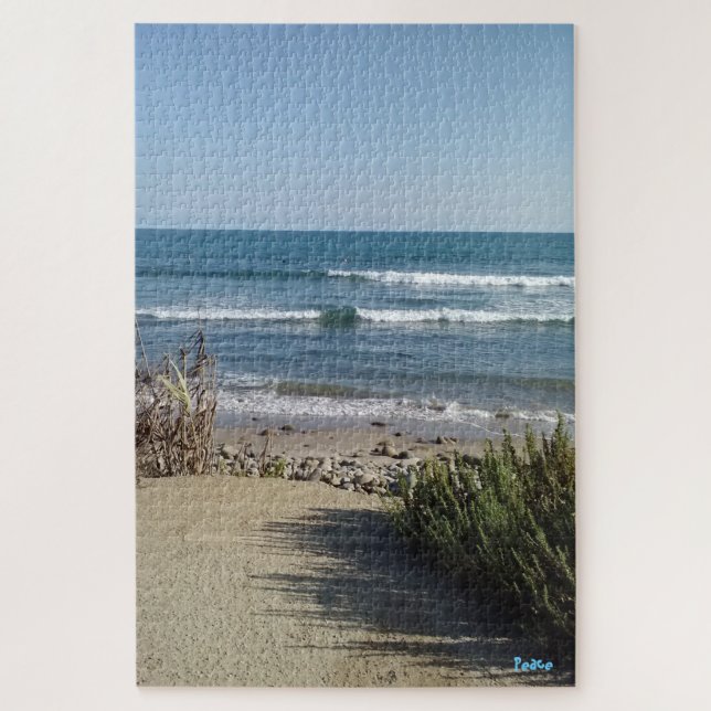 Puzzle Invitando a Ocean y Beach... (Vertical)