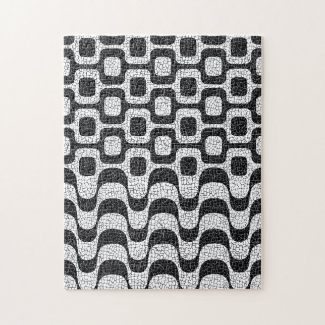 Puzzle Ipanema / Copacabana Boardwalk (Vertical)