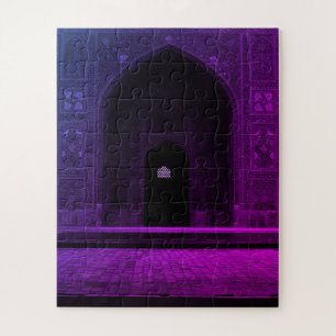 Puzzle Iran Antiguo Isfahán iwan oeste Mezquita Imam