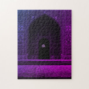 Puzzle Irán antiguo Isfahán iwan oeste Mezquita Imam