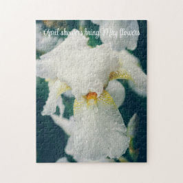 Puzzle Iris con gotitas de agua