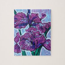 Iris Flor Primavera Flores Flores Pintado Floral P