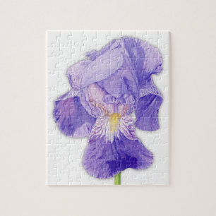 Puzzle Iris Jigsaw púrpura