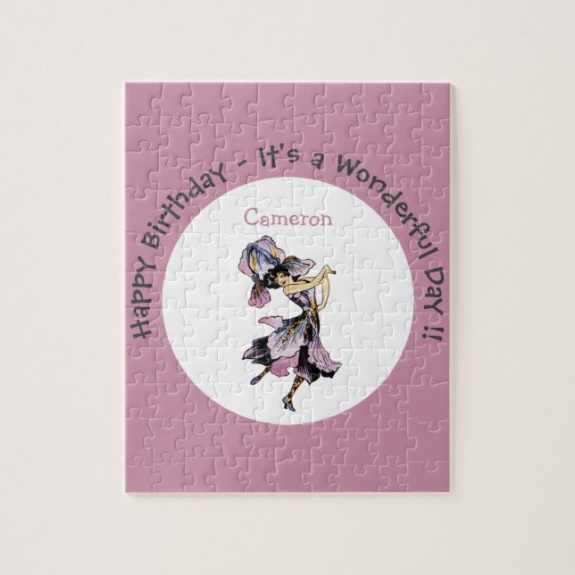 Puzzle Iris - Suministro de Fiesta de Flor de Flor capric (Vertical)