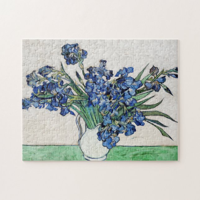 Puzzle Irises (1890) de Vincent Van Gogh (Horizontal)