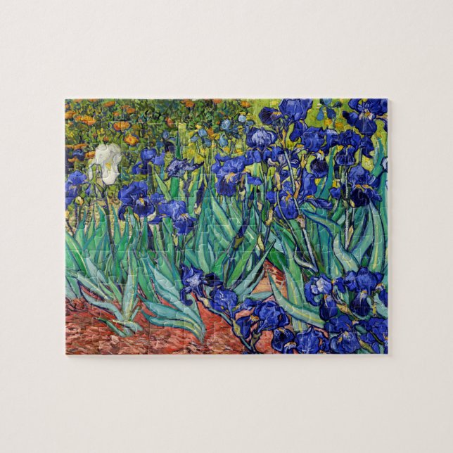 Puzzle Irises de Vincent van Gogh (Horizontal)