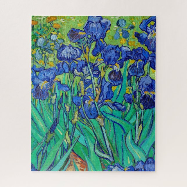 Puzzle Irises de Vincent Van Gogh (Vertical)