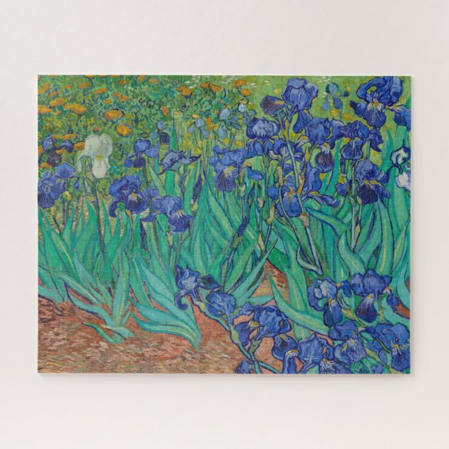 Puzzle Irises de Vincent Van Gogh (Horizontal)