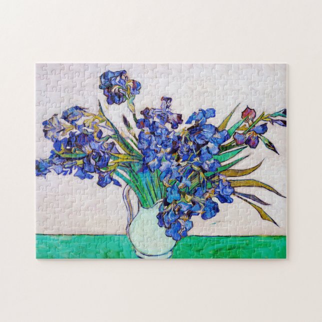 Puzzle Irises de Vincent Van Gogh (Horizontal)