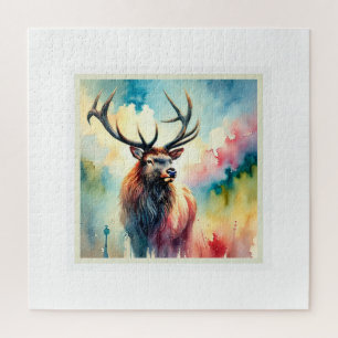 Puzzle Irish Elk 170724AREF101 - Watercolor