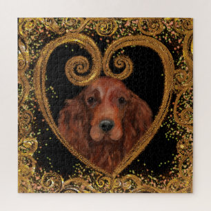 PUZZLE IRISH SETTER