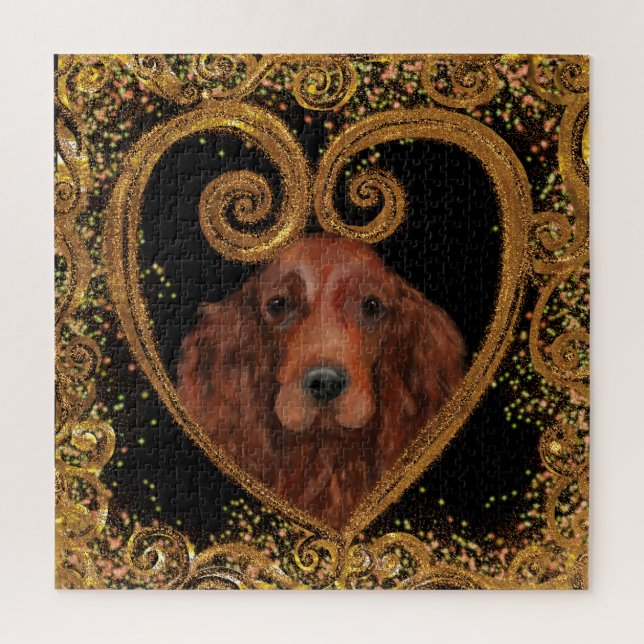 PUZZLE IRISH SETTER (Vertical)