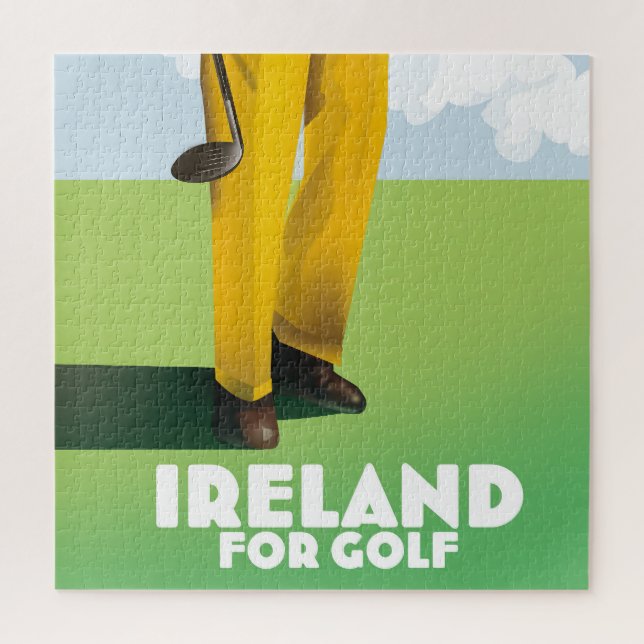 Puzzle Irlanda Para El Golf (Vertical)