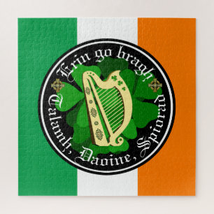 Puzzle Irlanda para siempre/Erin se va bragh/a tierra/gen