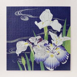 Puzzle Irlandeses de Kogyo Tsukioka, arte de flores japon