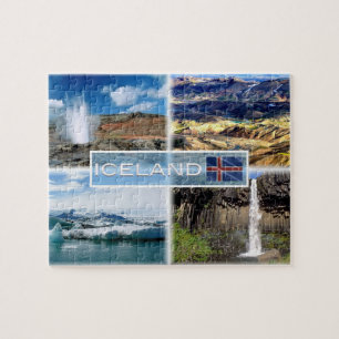 Puzzle IS0003 Géiser en erupción - Landmannalugar