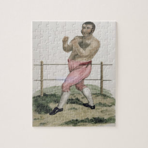 Puzzle Isaac Bitton, grabado por P. Roberts, publicó 18