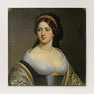 Puzzle "Isabella Marie Rousseau" Retrato de Mujer