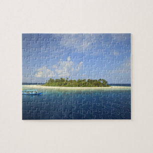 Puzzle Isla Baughagello, atolón South Huvadhoo,