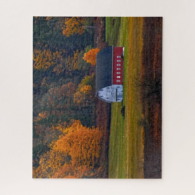 Puzzle Isla Bessner Barn Guemes (Vertical)