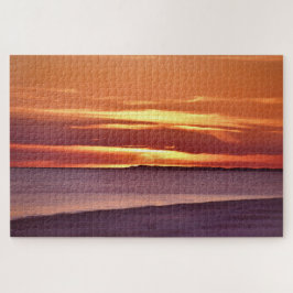 Puzzle Isla Dauphin, Alabama, Sunset