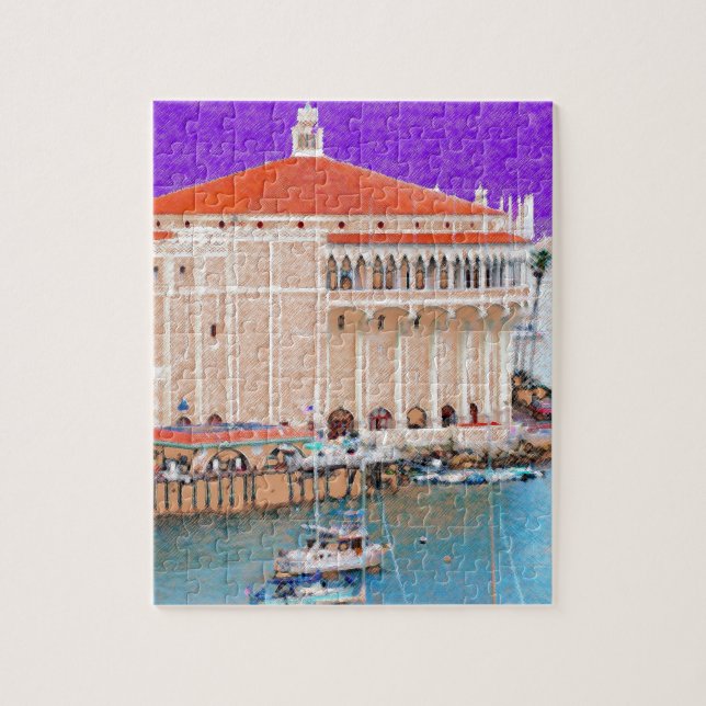 Puzzle Isla de Catalina (Vertical)