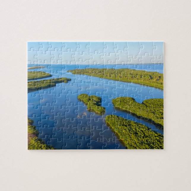 Puzzle Isla de la Luna de Miel, Florida (Horizontal)