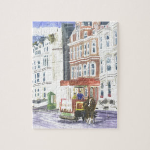 Puzzle Isla de la "promenade" de Douglas del hombre
